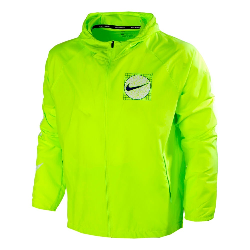 Nike Wild Run Windbreaker Running Jacket Volt